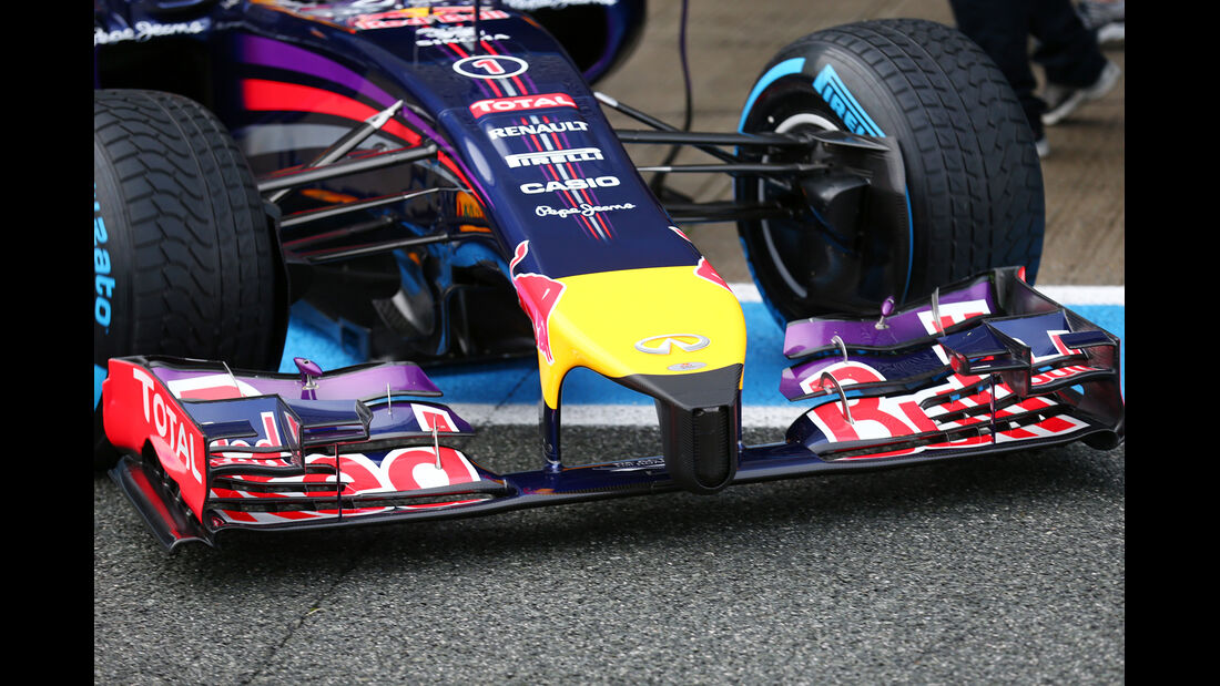 Red Bull - Jerez-Test - Formel 1 - 2014