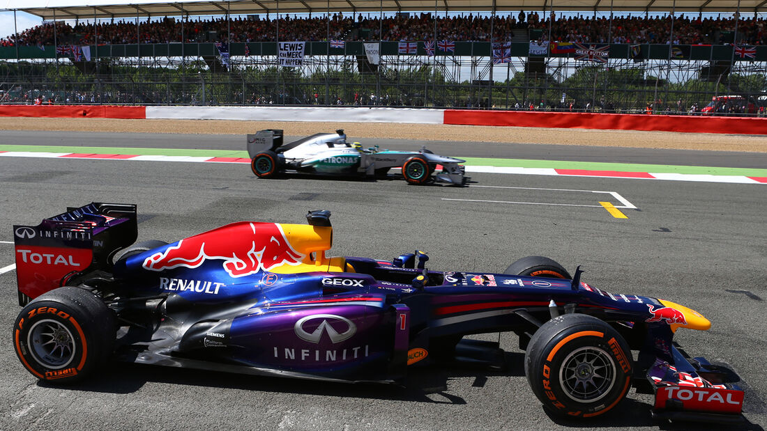 Red Bull Mercedes GP England 2013