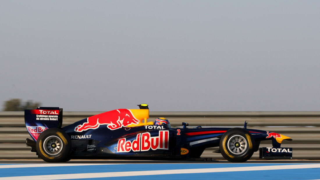 Red Bull RB7 Webber Test 2011