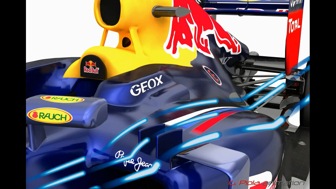 Red Bull RB8 Piola Technik 2012 F1
