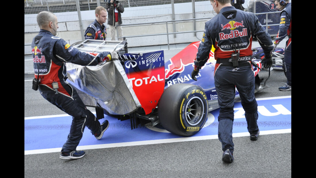 Red Bull RB8 Test 2012 F-Schacht