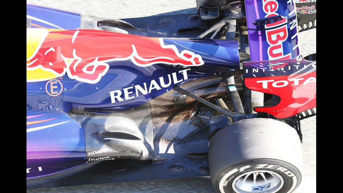 Red Bull RB9 Auspuff F1 2013