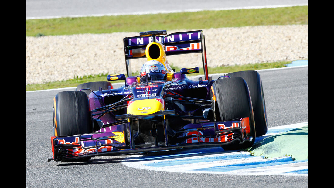 Red Bull RB9 Jerez Test F1 2013