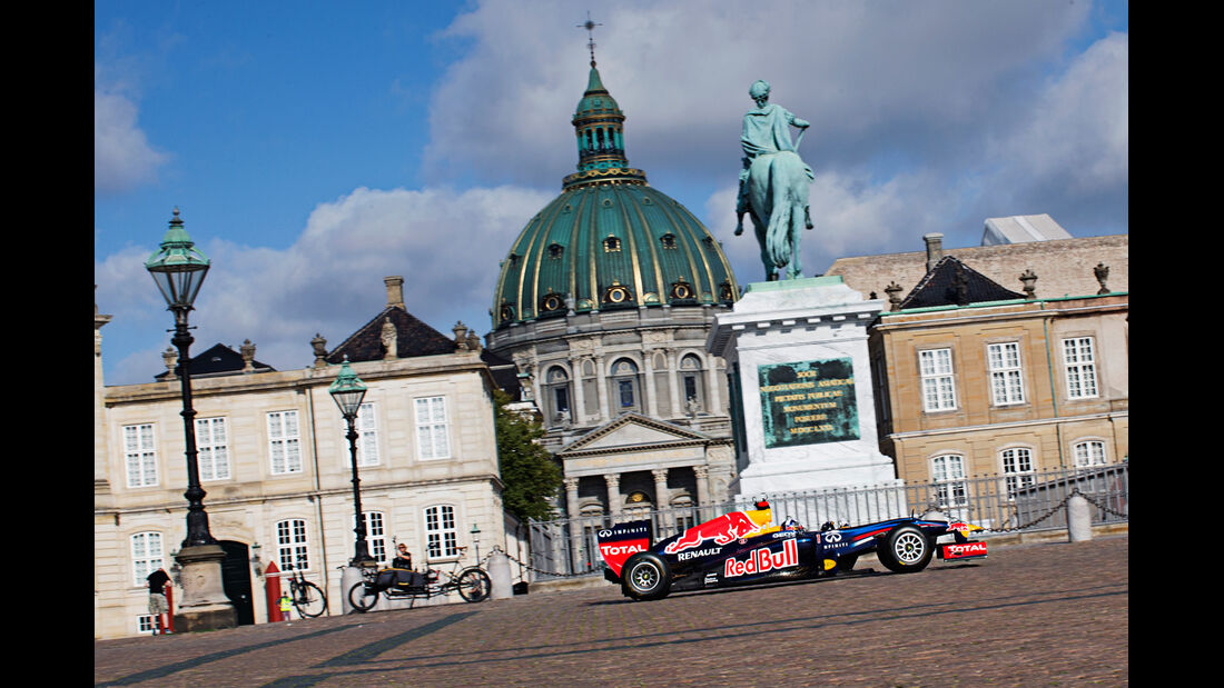 Red Bull Showrun 2012 Kopenhagen Coulthard