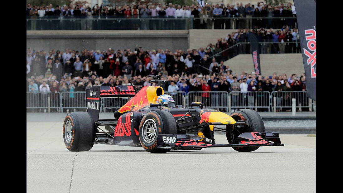Red Bull-Showrun - Daniel Ricciardo - Houston - Formel 1 - 2017