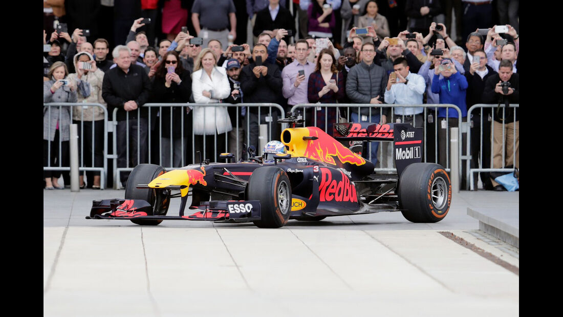 Red Bull-Showrun - Daniel Ricciardo - Houston - Formel 1 - 2017