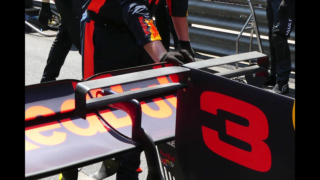 Red Bull - T-Flügel - F1-Technik - GP Monaco 2017