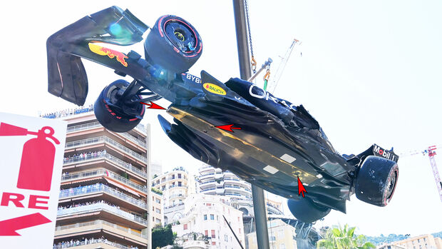 Red Bull - Unterboden - GP Monaco 2023 