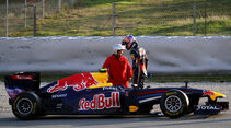 Red Bull Webber Formel 1 Test Barcelona 2011