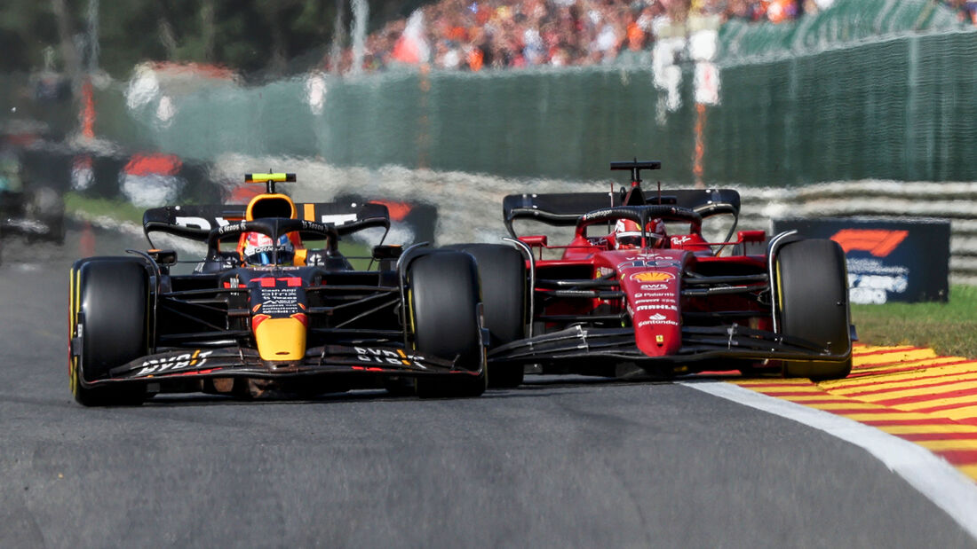 Red Bull vs. Ferrari - GP Belgien 2022