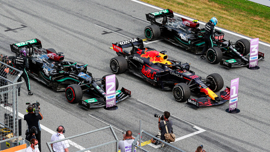 Red Bull vs. Mercedes - Formel 1 - GP Steiermark - Spielberg - 2021