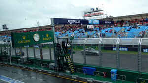 Regen - Formel 1 - GP Australien - 16. März 2013