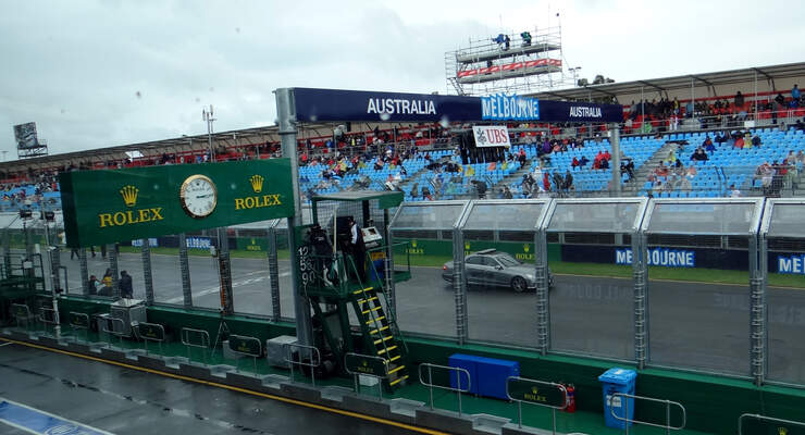 Regen - Formel 1 - GP Australien - 16. März 2013