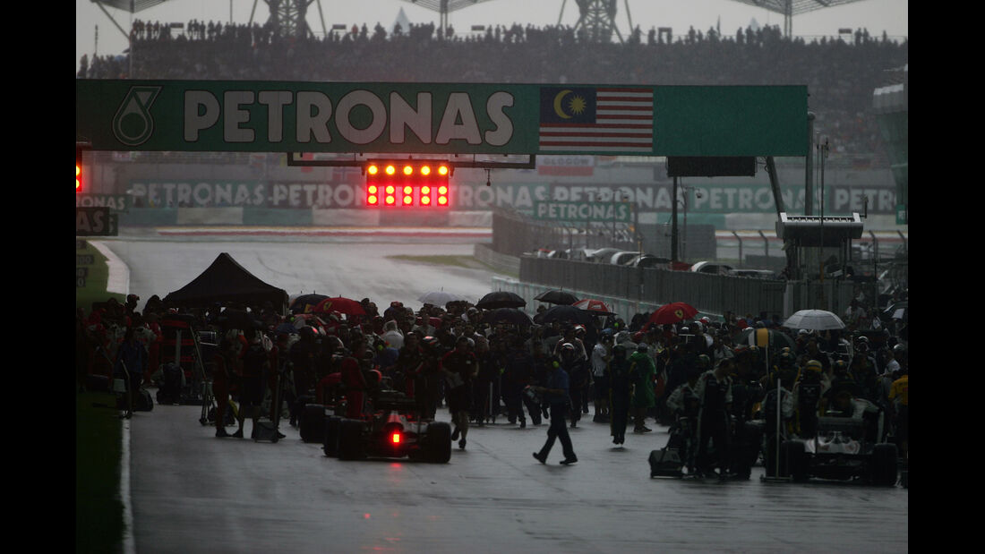 Regenpause GP Malaysia 2012