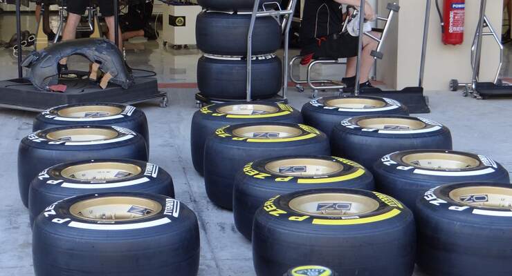 Reifen - Formel 1 - GP Abu Dhabi - 01. November 2012