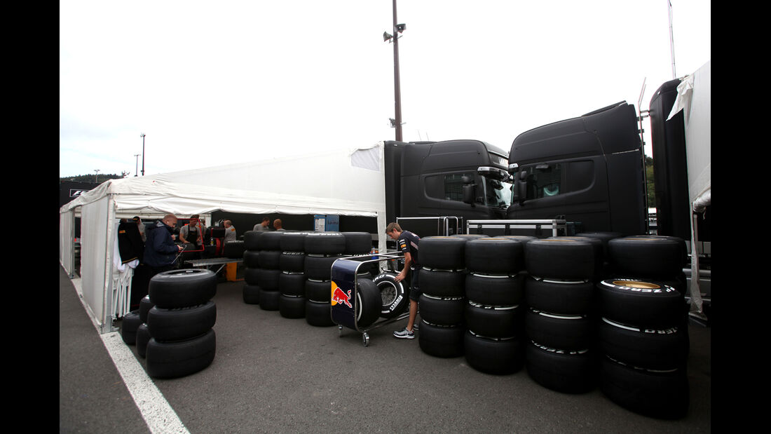 Reifen - Formel 1 - GP Belgien - Spa - 30.8.2012