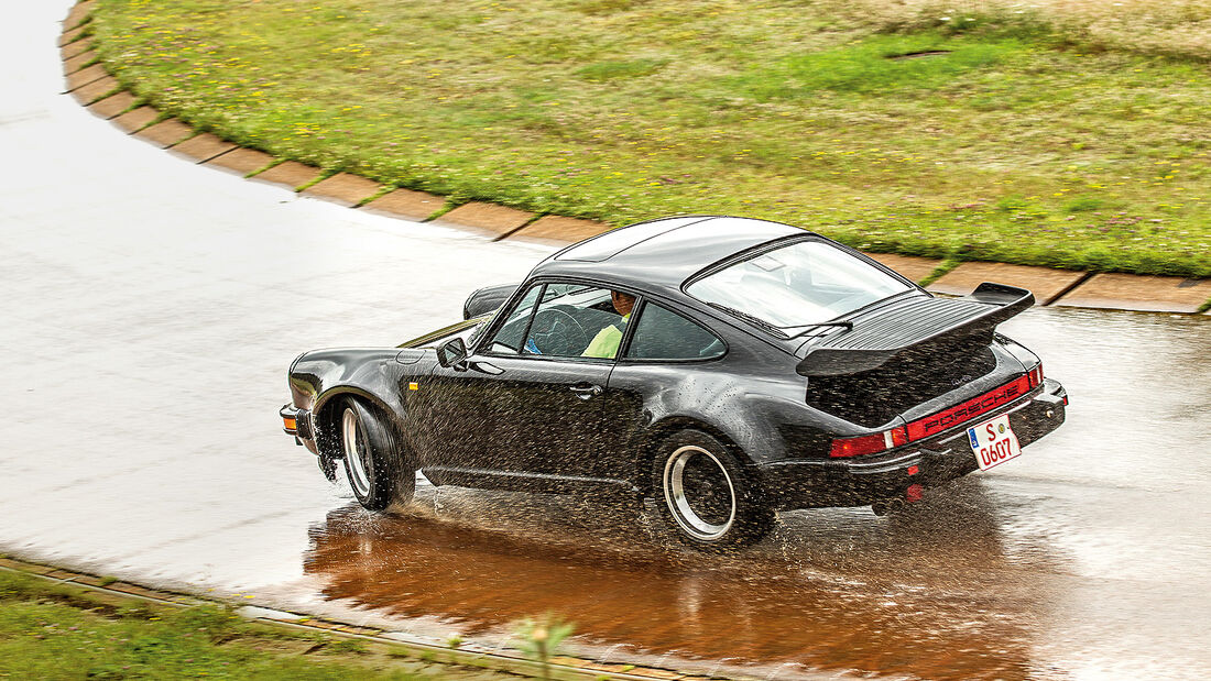 Reifentest Porsche in Motor Klassik 10/2014