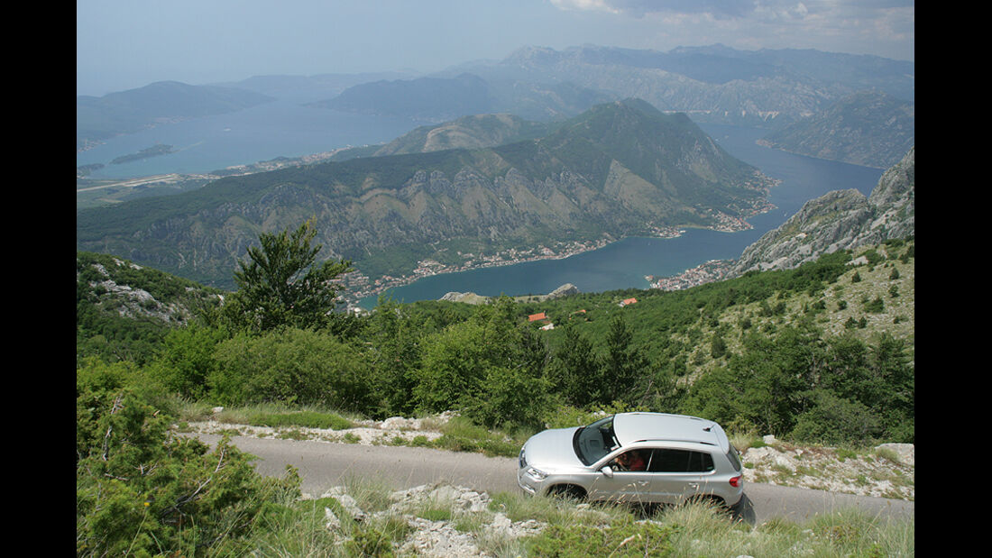 Reise Montenegro VW Tiguan