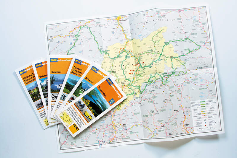 Reise mit Klassiker, Kartenmaterial