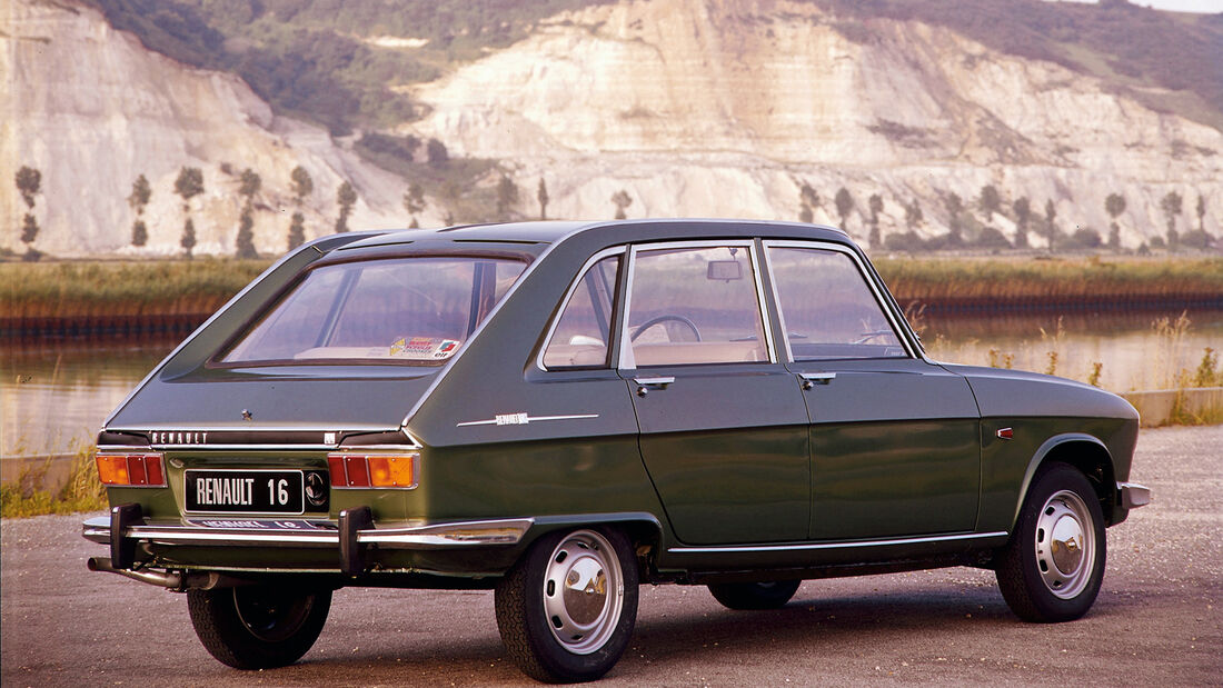 Renault 16, Heckansicht