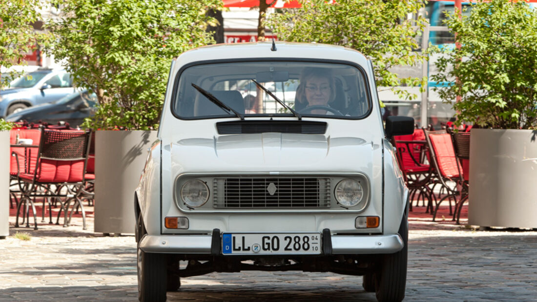 Renault 4, Frontansicht