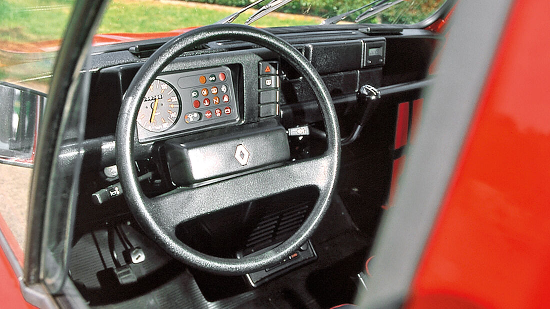 Renault 4 GTL, Cockpit