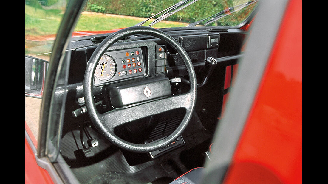 Renault 4 GTL, Cockpit
