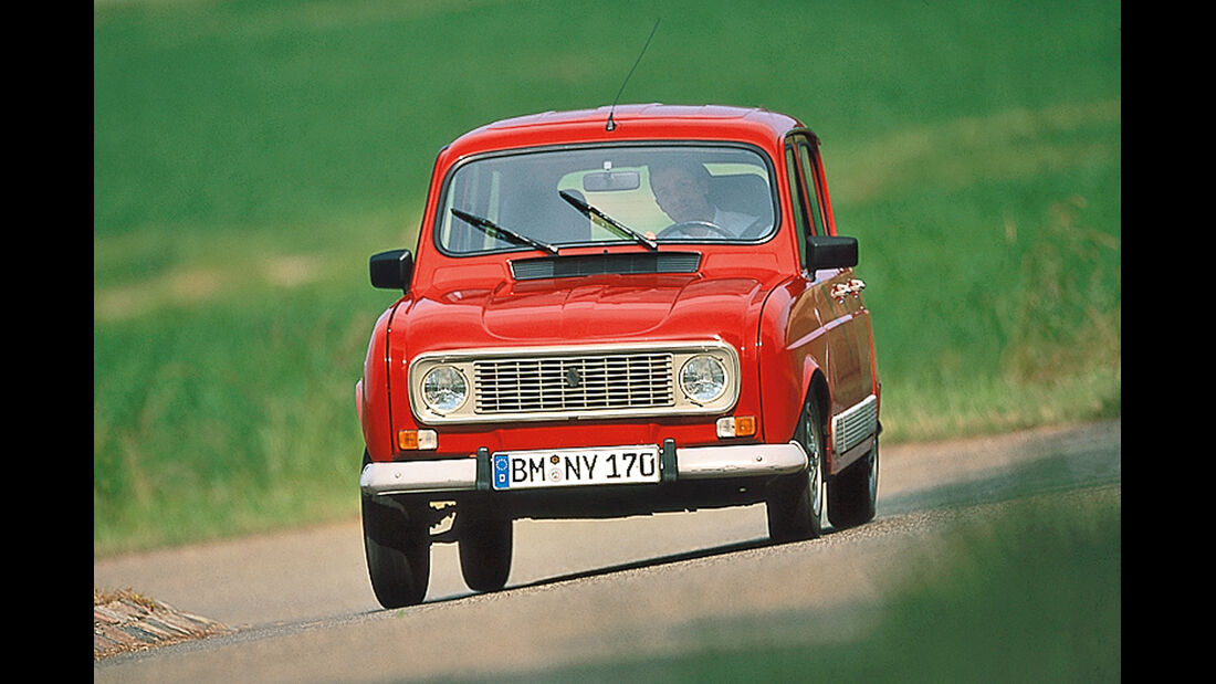 Renault 4 GTL, Frontansicht