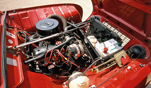 Renault 4 GTL, Motor