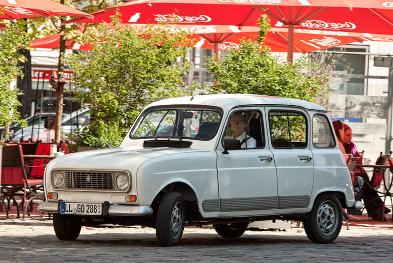 Renault 4, Seitenansicht