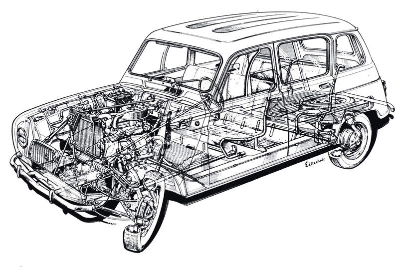 Renault 4 im Test von auto motor und sport Heft 8/1962
