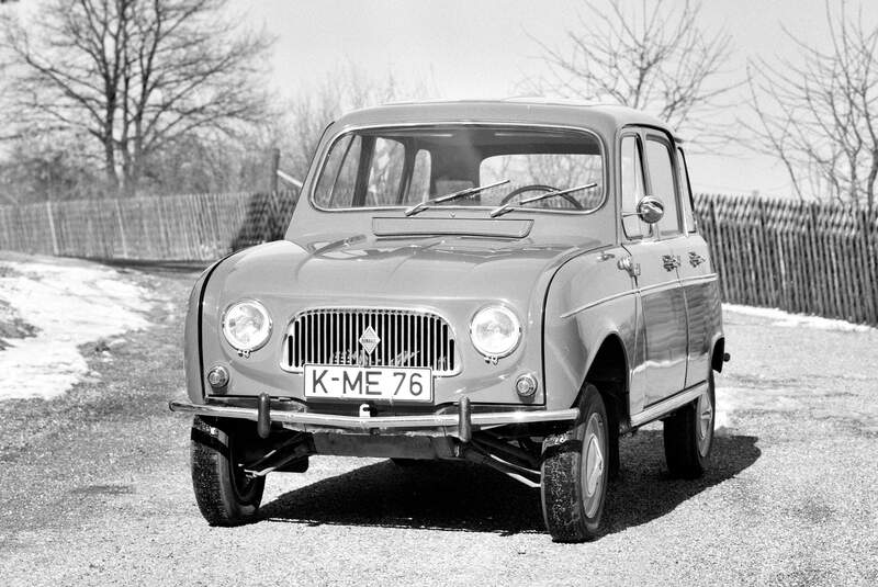 Renault 4 im Test von auto motor und sport Heft 8/1962