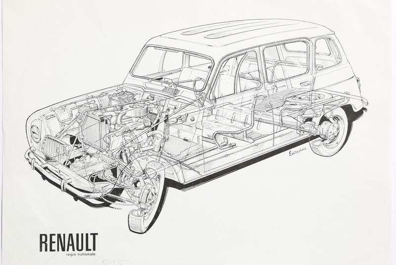 Renault 4 im Test von auto motor und sport Heft 8/1962