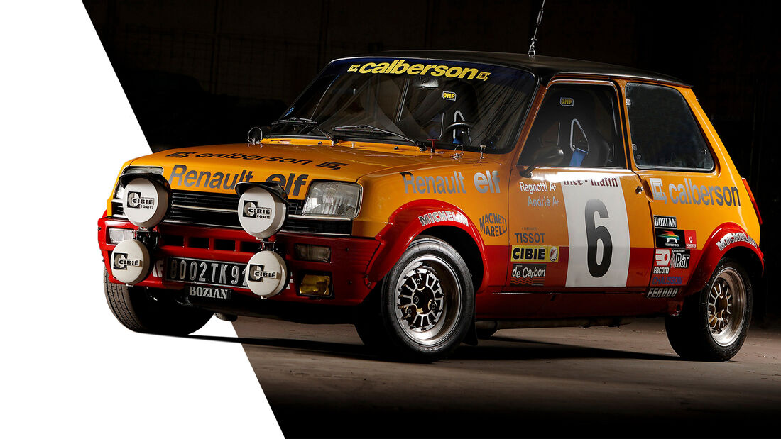 Renault 5 Alpine Rally Car