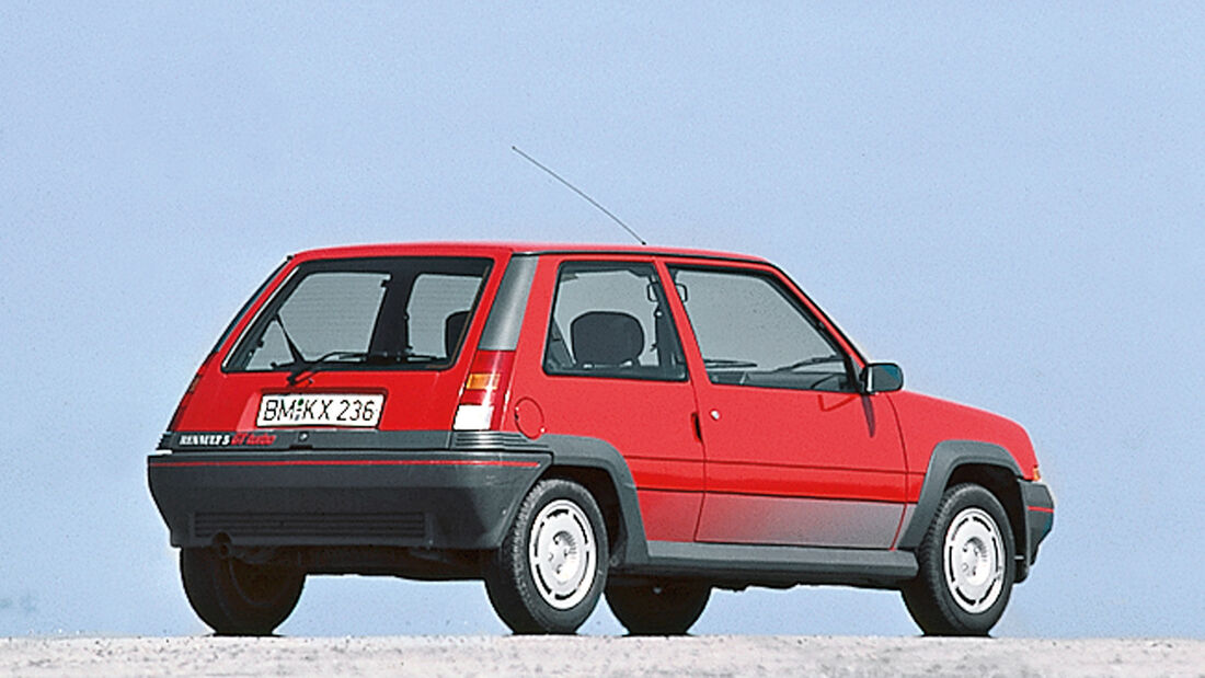 Renault 5 GT Turbo, Seitenansicht