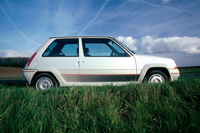 Renault 5 GT Turbo, Seitenansicht