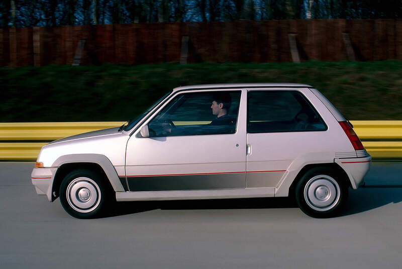 Renault 5 GT Turbo, Seitenansicht