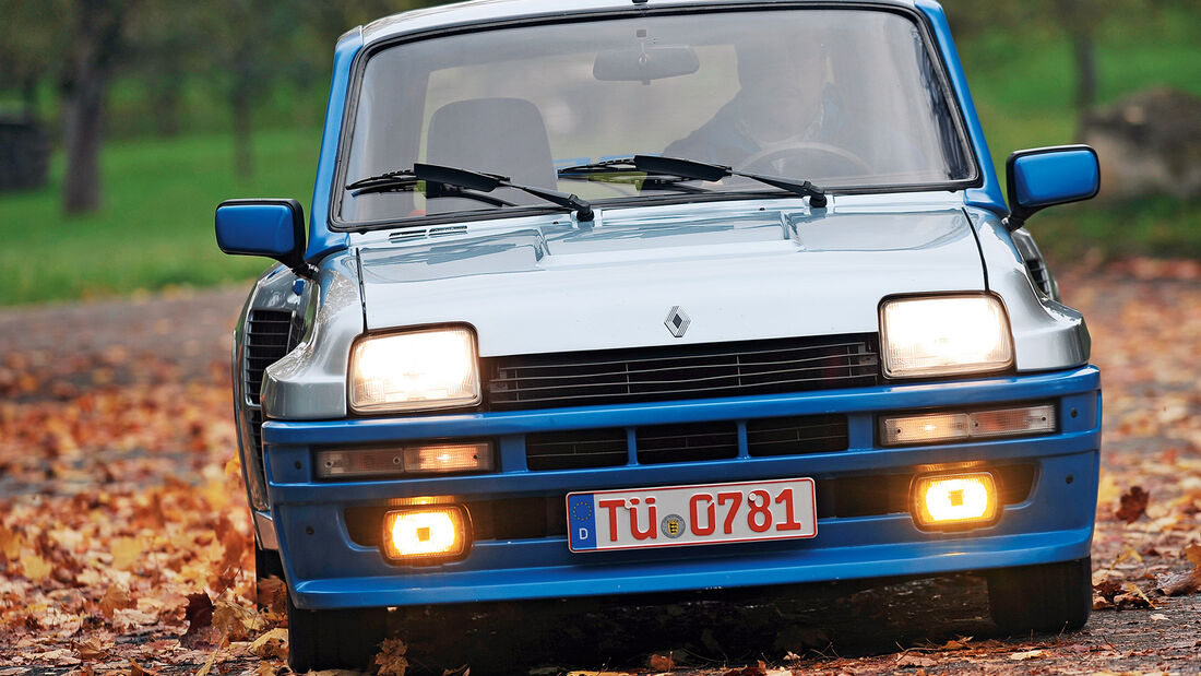 Renault 5 Turbo, Frontansicht