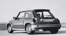 Renault 5 Turbo, Heckansicht