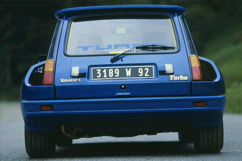 Renault 5 Turbo - Heckansicht