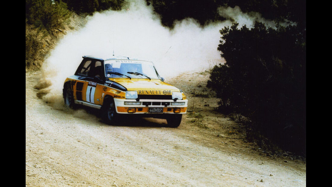Renault 5 Turbo - Rallyeeinsatz