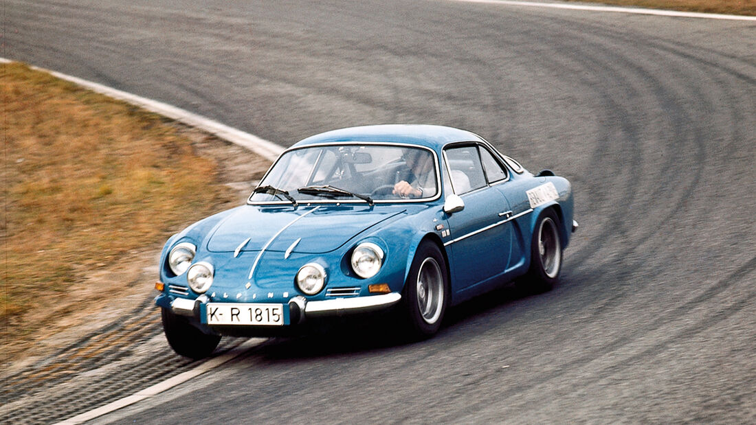 Renault Alpine 1600 S, Seitenansicht