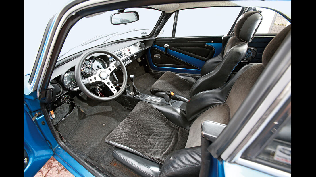 Renault Alpine A110 1300 VC, Cockpit, Sitze