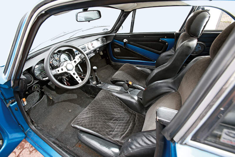 Renault Alpine A110 1300 VC, Cockpit, Sitze