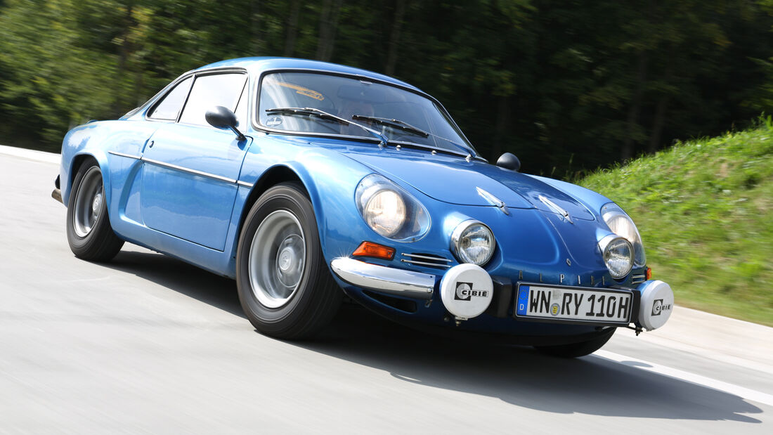 Renault Alpine A110 1300 VC, Frontansicht