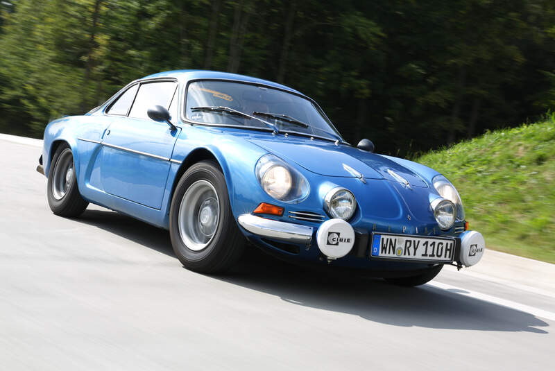 Renault Alpine A110 1300 VC, Frontansicht