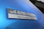 Renault Alpine A110 1300 VC, Schild, Typenbezeichnung