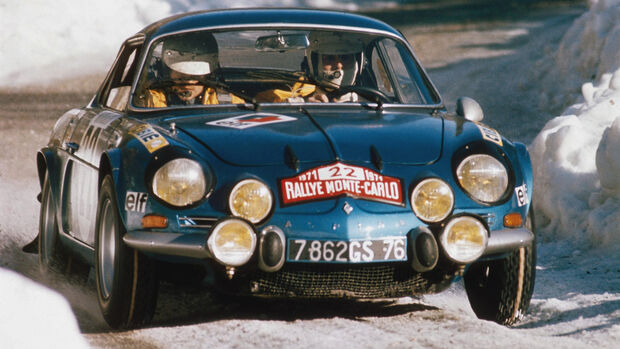 Renault Alpine A110 1973 Rallye Monte Carlo