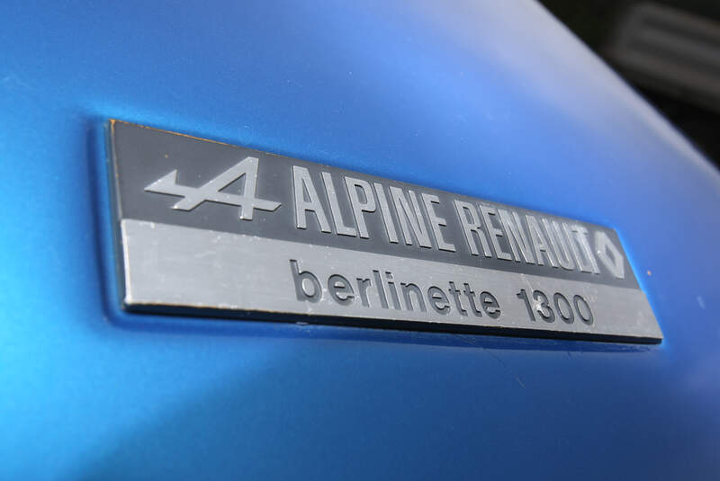 Renault Alpine A110, Typenbezeichnung