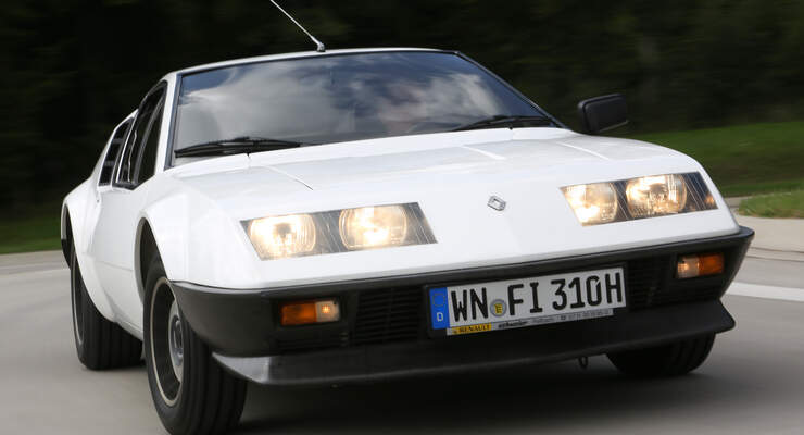Renault Alpine A310, Frontansicht